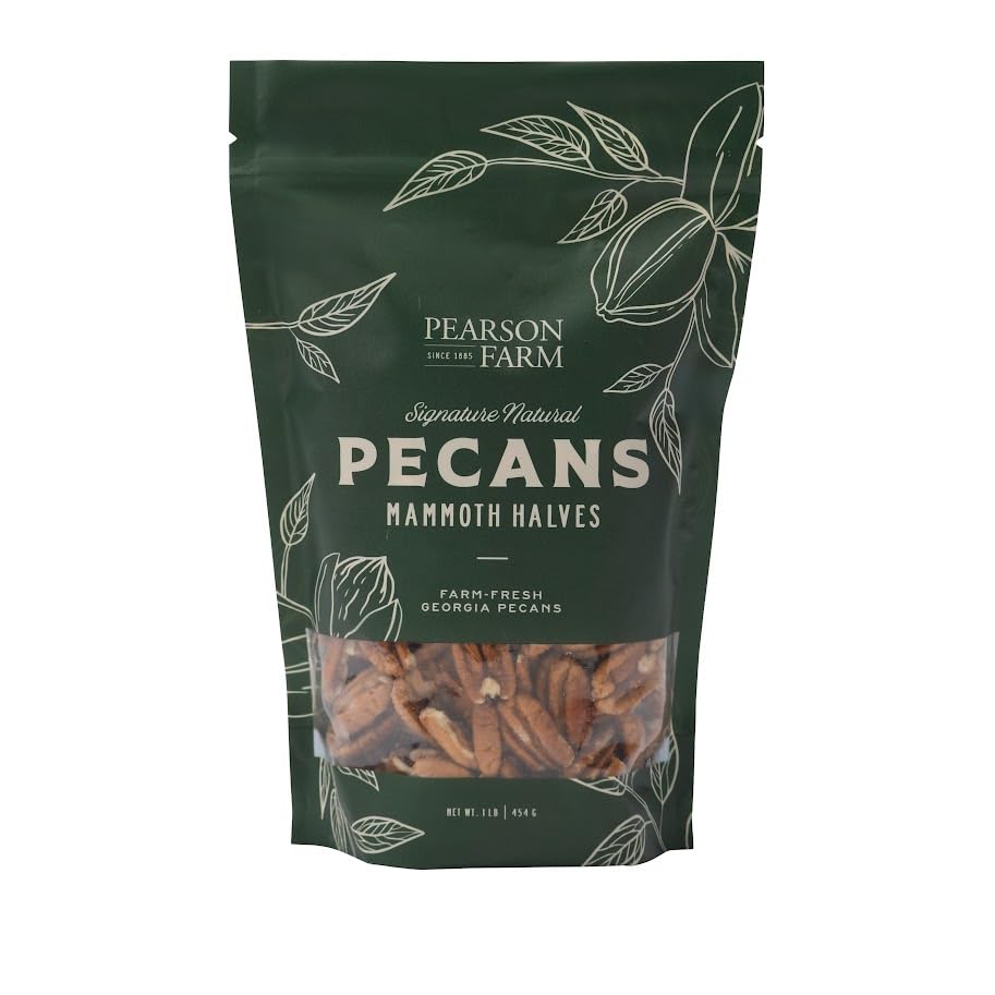 Pearson Farm Mammoth Pecan Halves 1LB