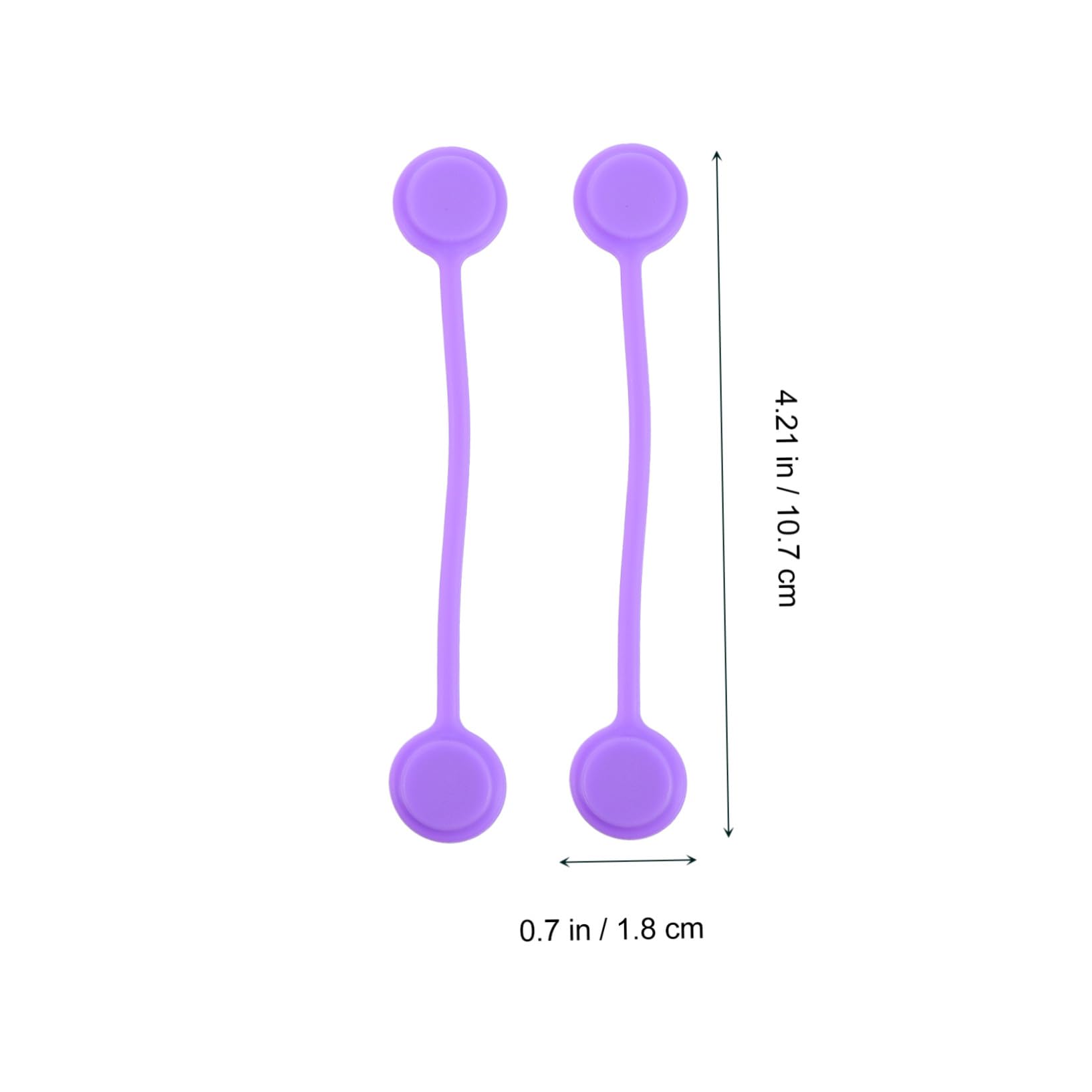 BESTonZON 48 Piezas abrazadera de cable soporte para auriculares soportes magnéticos para cables enrollador de cable magnético enrollador de cordón magnético bridas magnéticas Linea de datos