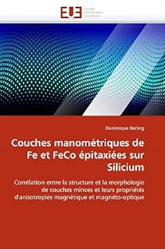 Paperback Couches Manométriques de Fe Et Feco Épitaxiées Sur Silicium [French] Book