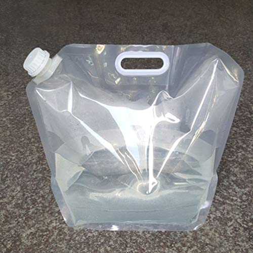 Cabilock Balde dobrável de 5 litros simples e portátil de grande capacidade para armazenamento de ág