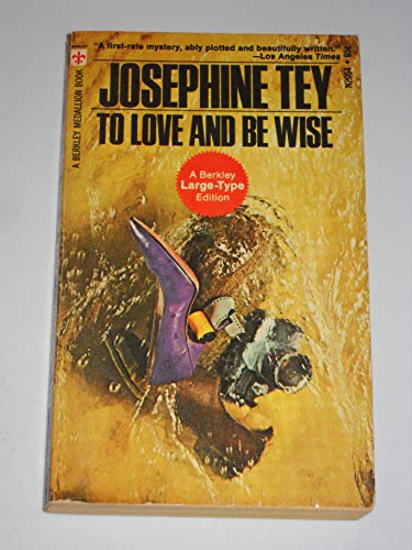 To Love and Be Wise 0425020541 Book Cover