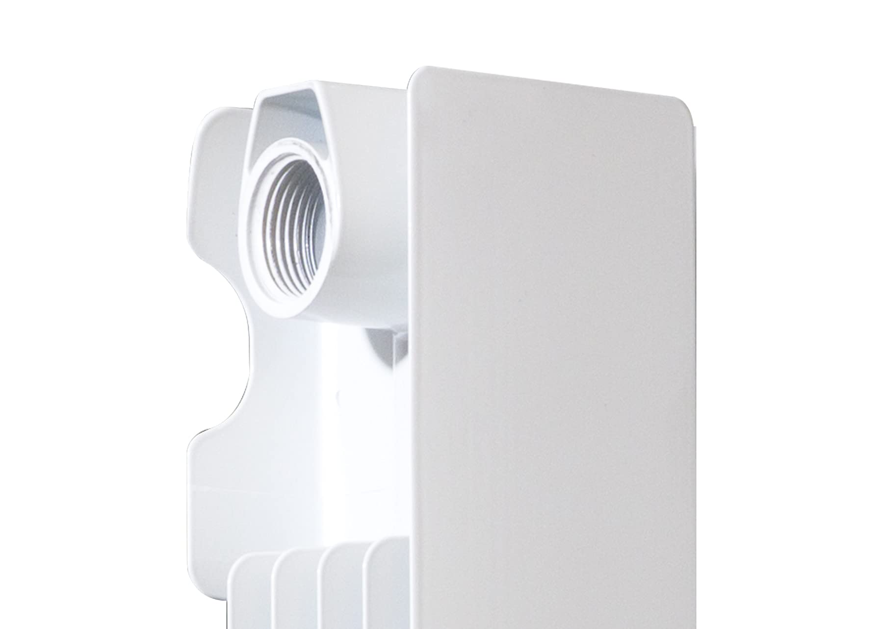 Fondital V693AM05412 Radiatore in alluminio pressofuso Blitz Super B4, 700 mm, 12 elementi, bianco