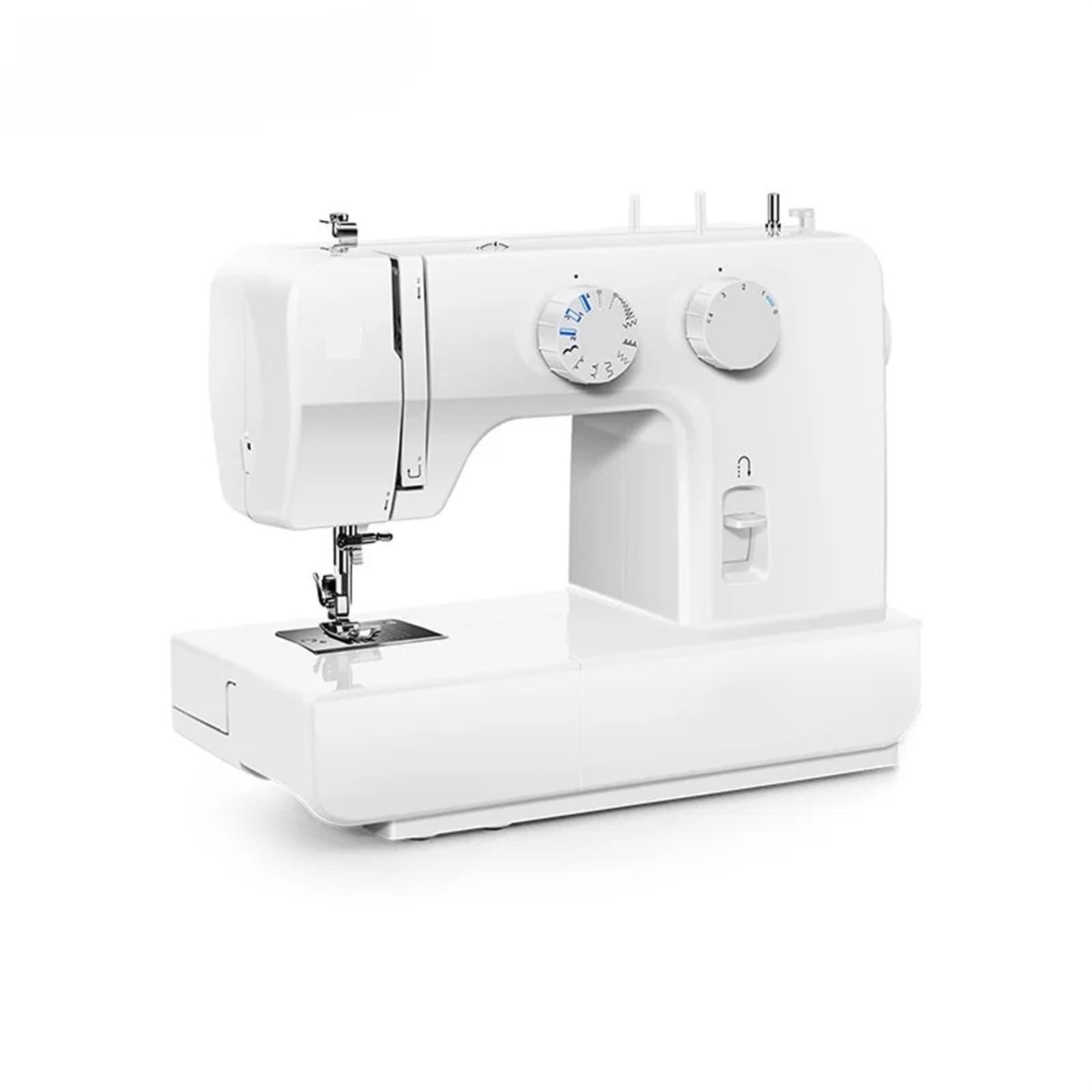 Edede One Color Sewing Machine, Multifunctional Household Electric Sewing Machine Clothing Fabric Thick Material Machine Quilting Machine