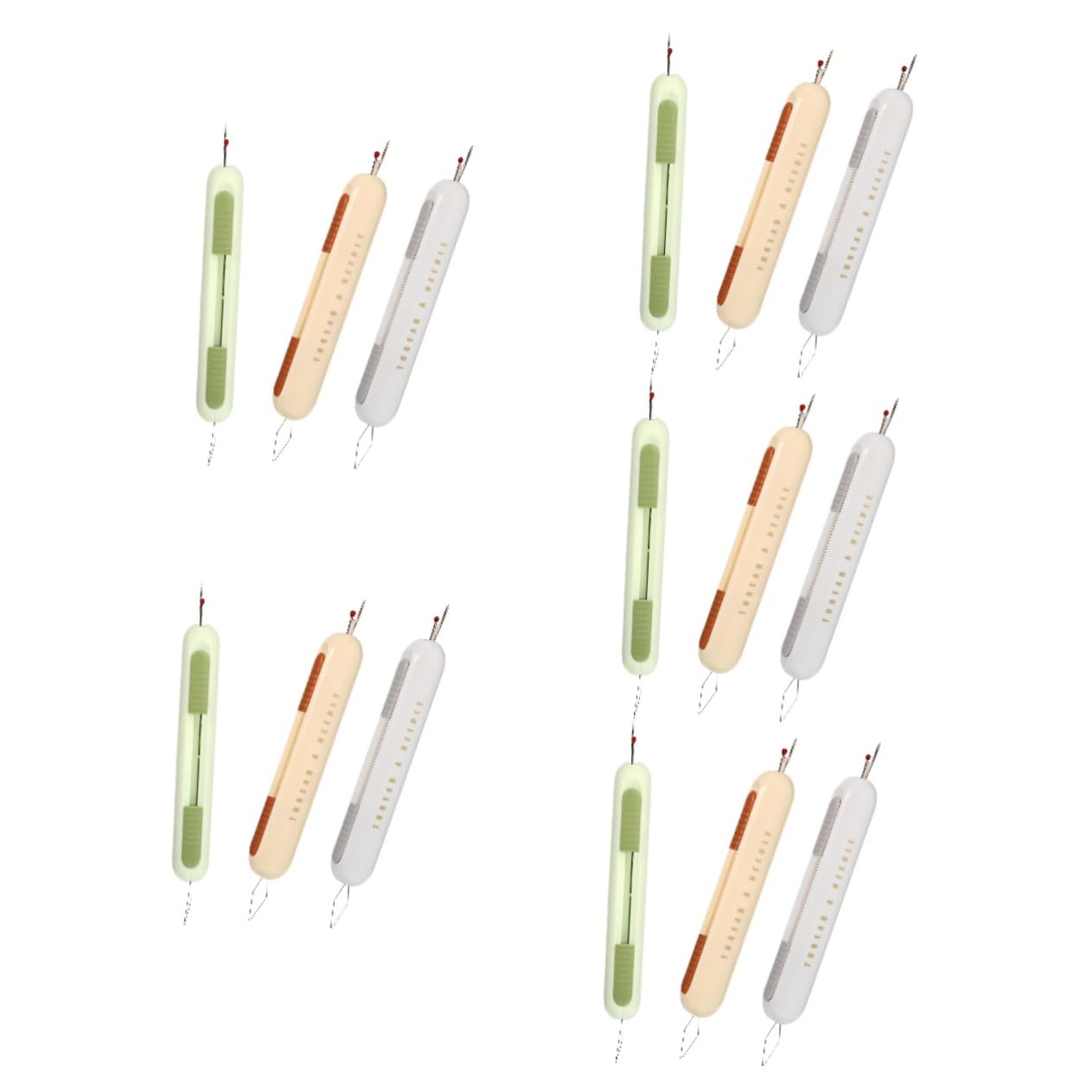 Sewroro 15piezas Needle Threader y Desgarrador De Costuras Herramienta De Coser y Para Manualidades
