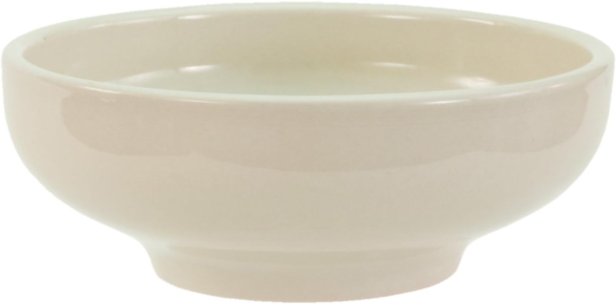 Crestware Dover 6.375-Inch Footed Nappie Bowl, 12-Pack