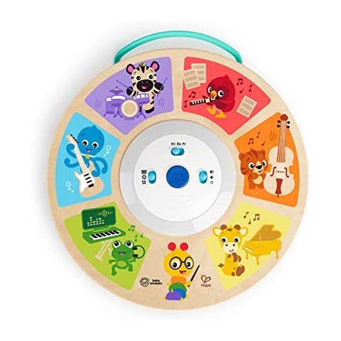 Baby Einstein, Hape, Cal's Smart Sounds Symphony Magic Touch Elektronisches Aktivitätsspielzeug aus Holz in 3 Sprachen(Englisch, Französisch und Spanisch),3 Modi, ab 6 Monaten Cover