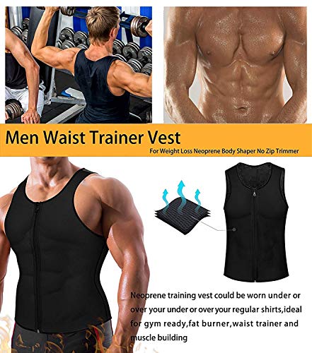 VENAS colete masculino modelador de cintura colete de neoprene quente perda de peso espartilho de co