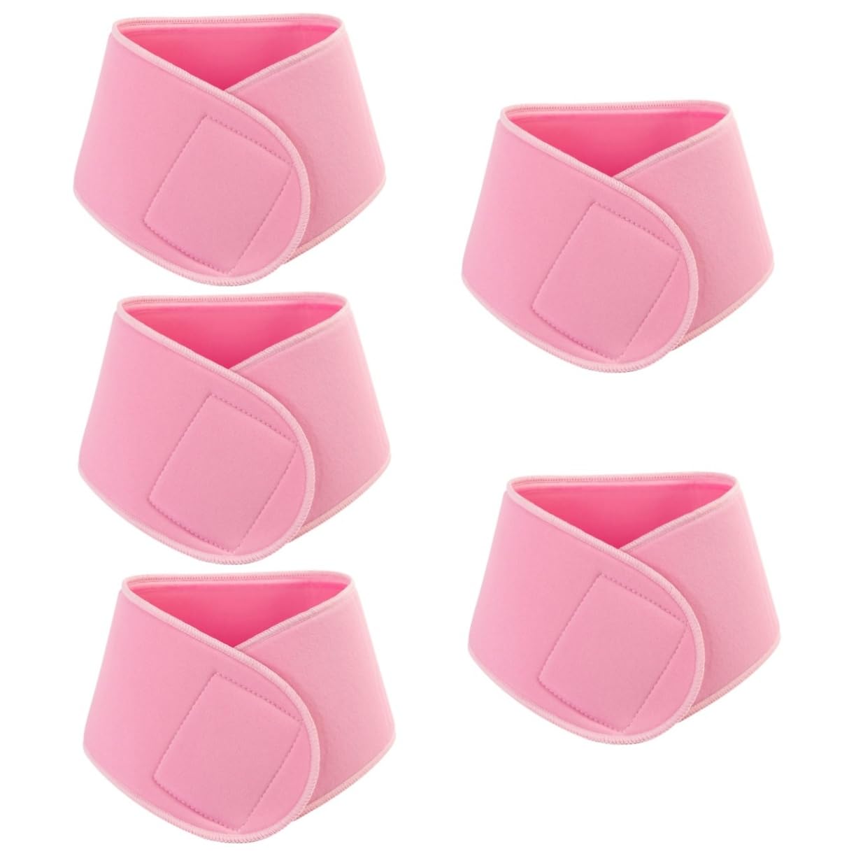 PartyKindom Lot De 5 Masques Pour Le Cou Anti-rides Anti-âge Gel Hydratant Coussinet Confortable Pour Le Cou Patchs Pour Le Cou