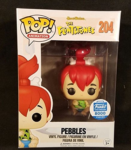Hanna-Barbera The Flintstones Funko POP! Animation Pebbles Exclusive Vinyl Figure #204