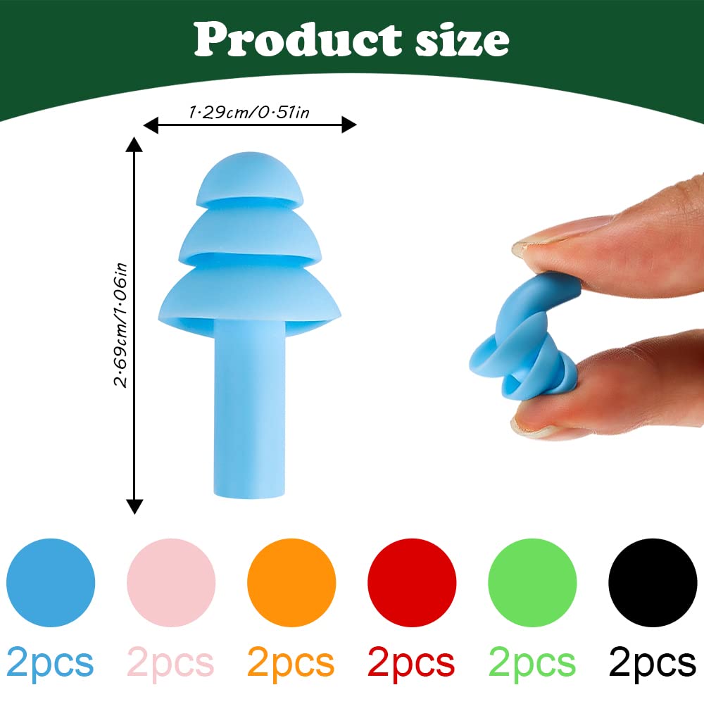 Alomejor 1 pair of ear plugs, professional waterproof, anti-sound