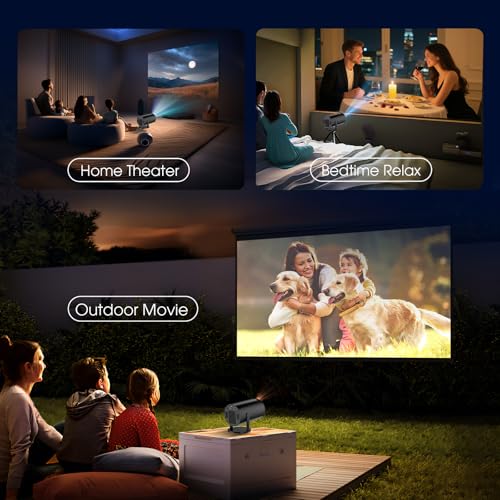 Miniatura 9 de App Integrada Proyector 1080p Fhd 4k Supote 2024 Upgraded Proyector Portátil Dual Control Con Ratón Android Tv Wifi 6 Bt5.2 180 Rotation Hdmi Tv Stick Usb Ps5 Laptop, Con Cable Hdmi Y Ratón, Negro