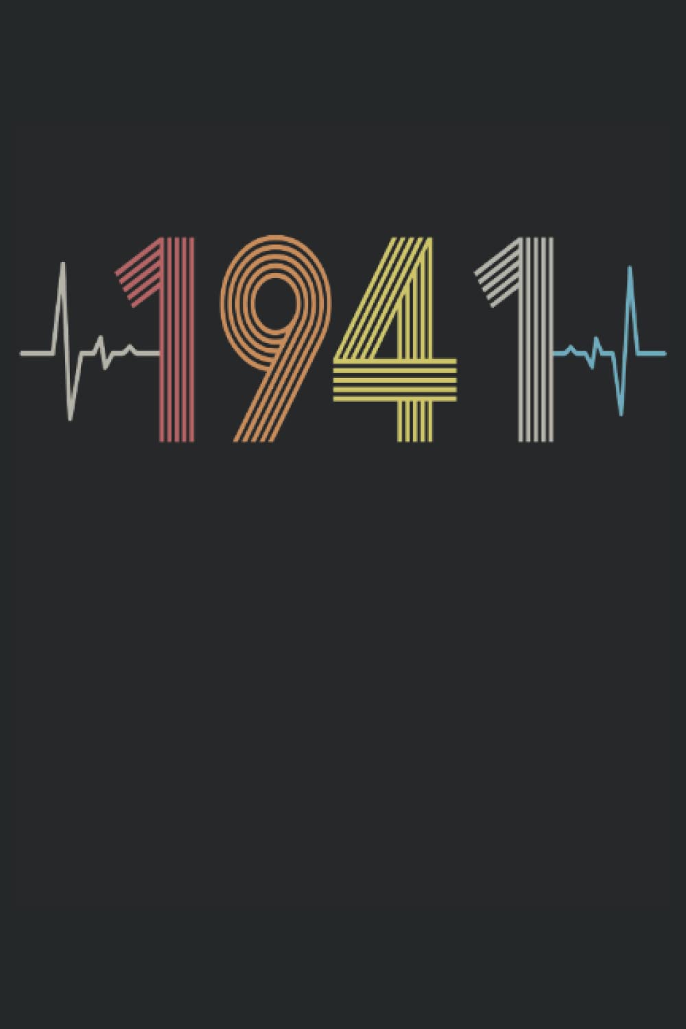 Independently published Heartbeat Birthday Born 1941 Year Vintage Heart Beat Frequency ECG: Puzzle Book - 100x SUDOKU HARD - Funny Heart Line Birthday Gift, Vintage Retro, Mystery, Note, Book, Brain Jogging, Logic