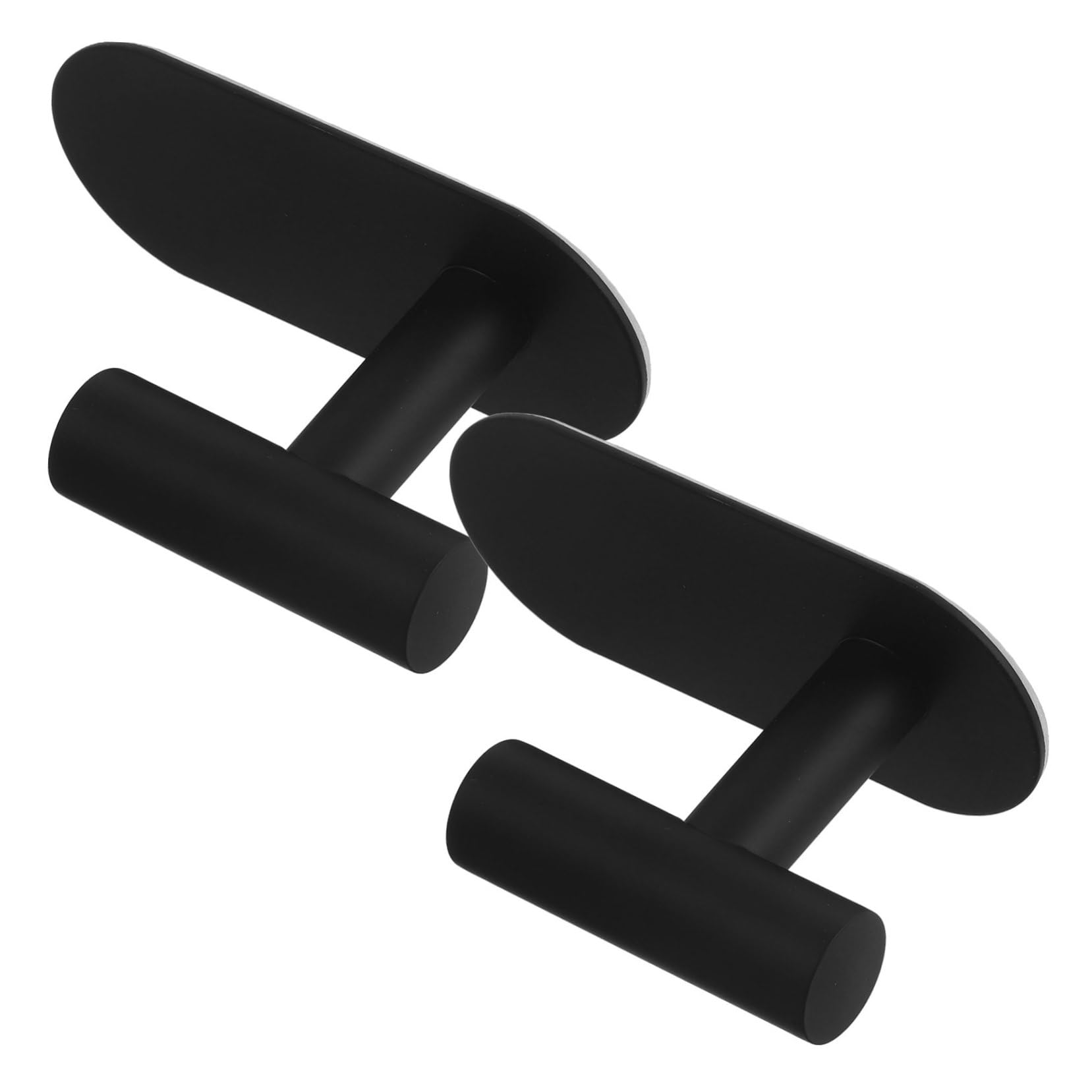 Mipcase 5 Series Gancho Adhesivo De Acero Inoxidable Baños Soporte De Pared Con Gancho Para Toallas Conformado Gancho Metálico Ganchos Para Colgar Una Servicio Pesado Negro 2 Piezas X 5