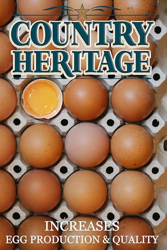 Country Heritage Organic Layer Pellet USDA Certified Non-GMO 16% Protein for Laying Hens Chickens (10 Pounds)