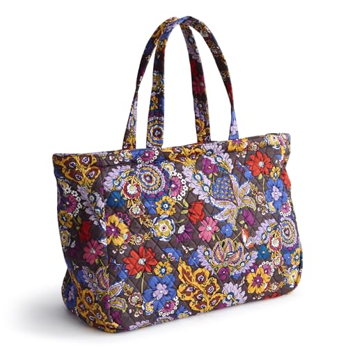 Image of Vera Bradley Women's Premium Cotton Knollton Travel Tote Bag