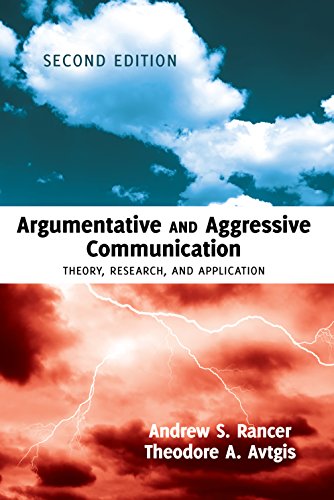 Argumentative and Aggressive Communication: Theory, Research, and Application – Third edition
