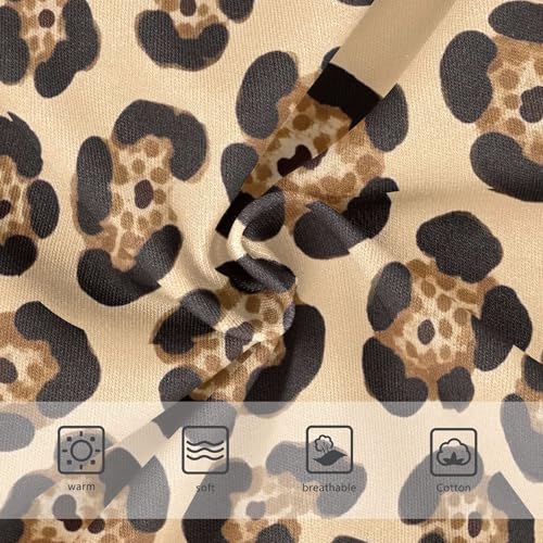 Pattern Girls Underwear Toddlers 2t Cotton Little Girl Panties Black Tan Leopard Spots Beige Briefs Underpants3