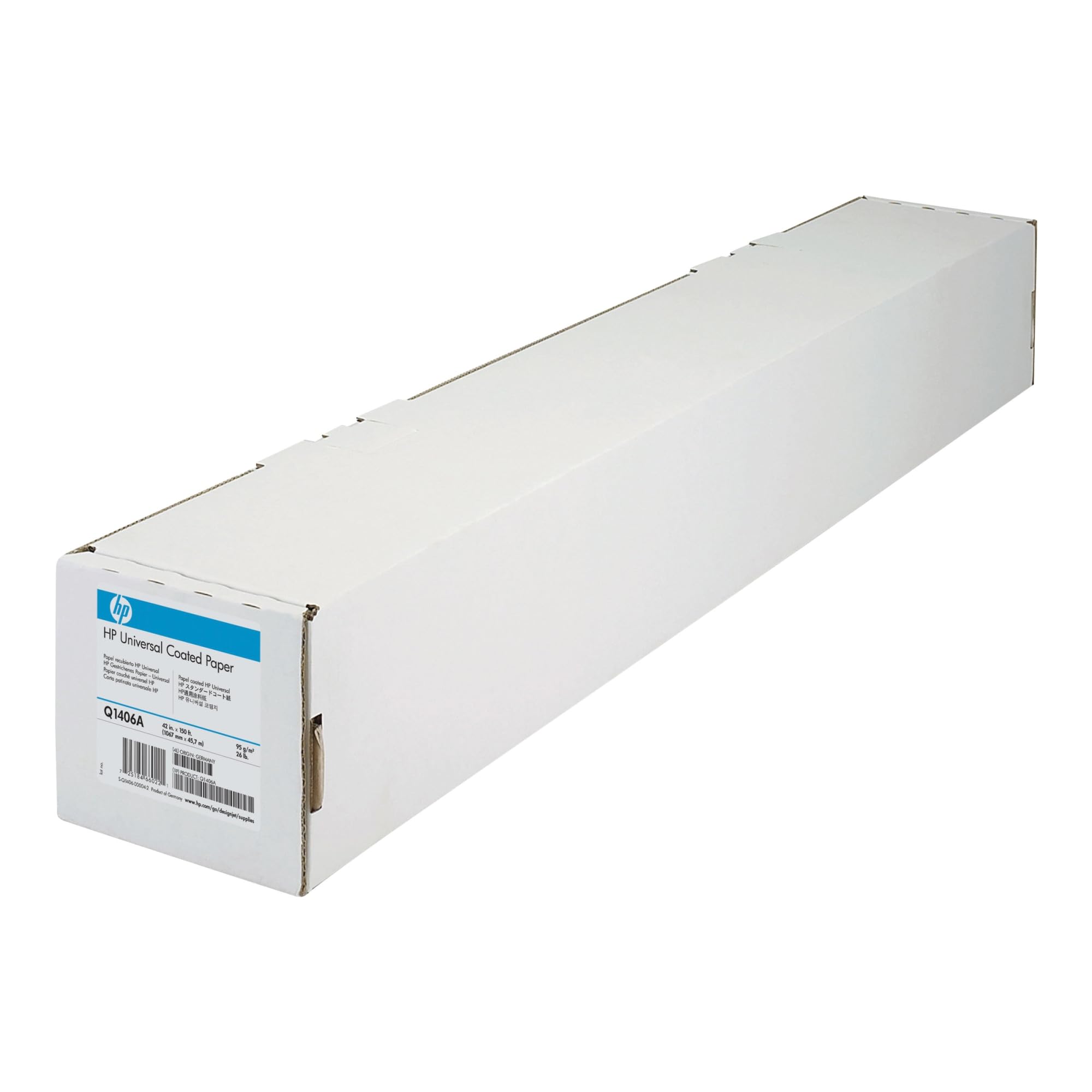HP Q1406A Coated paper Inkjet 95g/m2 1067 mm x 45.7 m 1 Rölle Pack