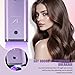 V Light Hair Extensions Kit – Complete Professional Set with V-Light Machine, Remover, Glue 20ml x3 & Remover Solution 20ml x2 – Seamless Natural Hair Extensions for Volume & Length (Purple)