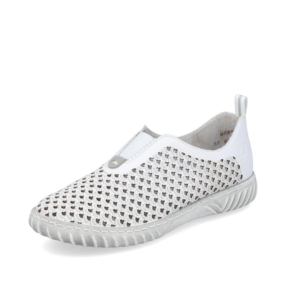 Rieker Damen Slipper N0965, Frauen Slip On