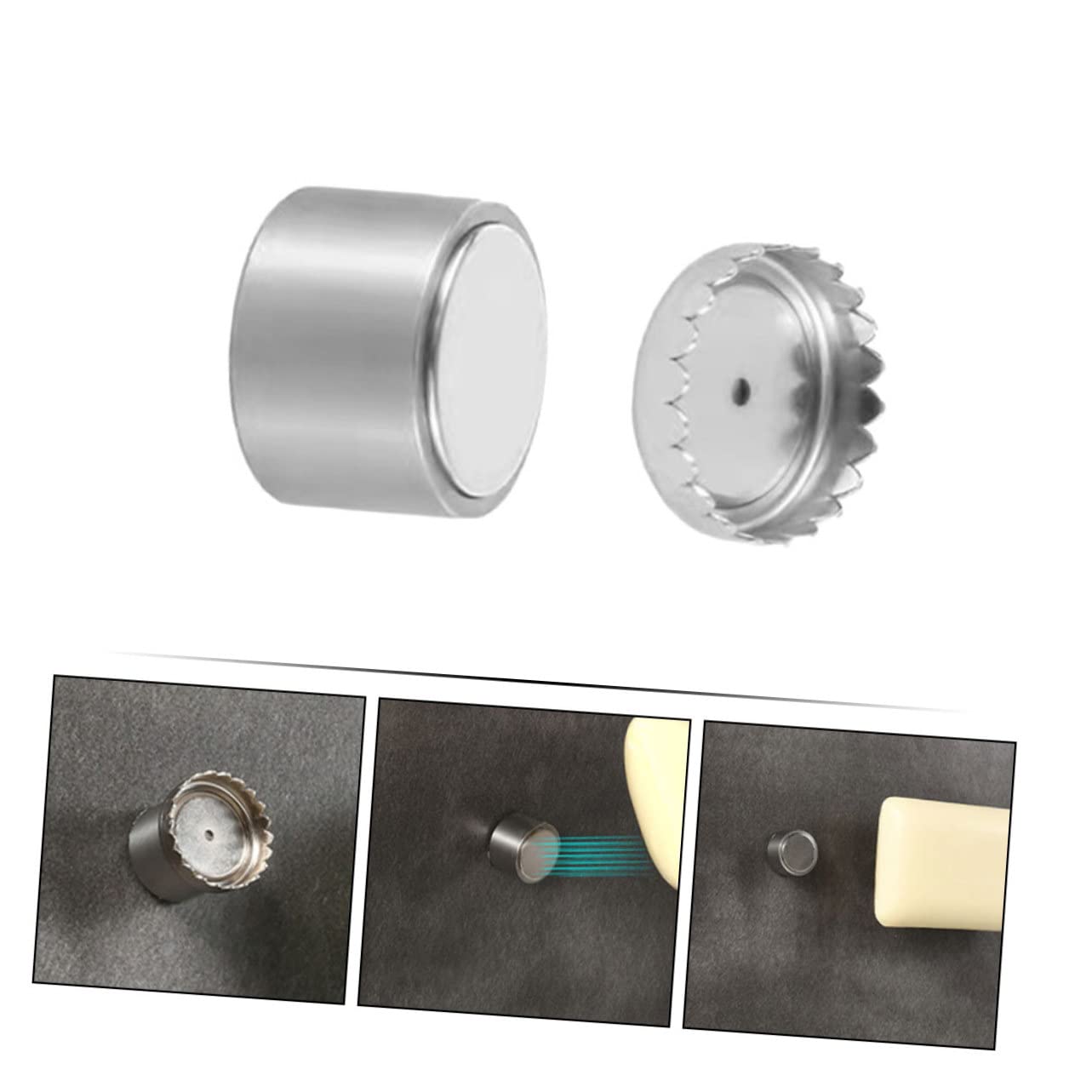 Portasapone Porta Sapone a Parete, Porta Sapone con Scarico, 1 Porta Sapone Magnetico, Porta Sapone a Parete, Porta Sapone a Ventosa, Dispenser di Sapone Magnetico, Porta Sapone a Parete