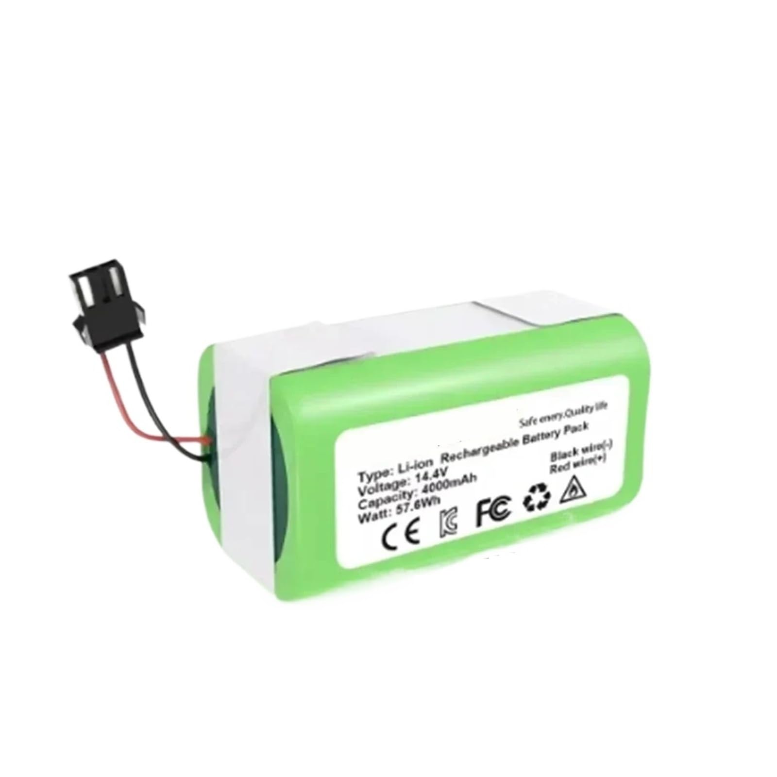 Pqjydaicvf 6800Mah 14.4V 4000Mah Battery,Compatible For Eufy 15C 15T 25C 30 30C 35C Max G10 G15 G20 G30,Robot Vacuum Cleaner Accessories(6800Mah)