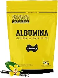 Naturovos Albumina - 420G Refil Baunilha -