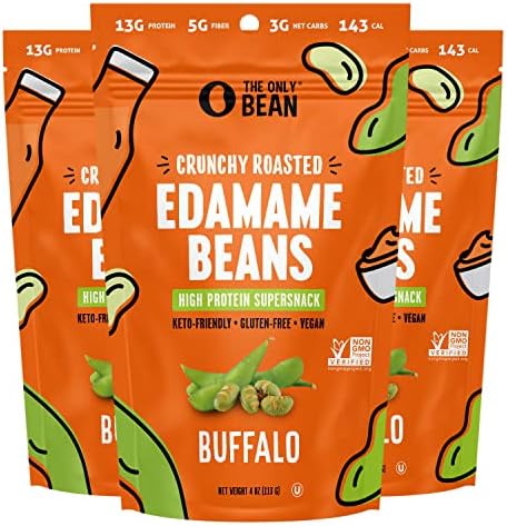 Amazon.com: The Only Bean - Crunchy Roasted Edamame Beans (Sea Salt