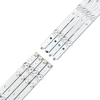 LED Strips for JP50DM-101EC (00608) 50LEM-1043/FTS2C 50LEM-1058/FT2C 50LEX-5043/FT2 50LEX-7158 V500DJ6-QE1R72-50004-029 (Color : 8 pcs for 2TV)