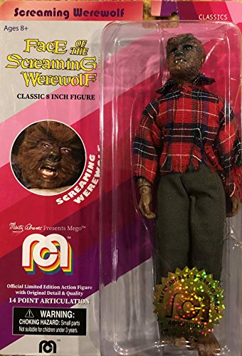 Screaming Werewolf Classic 8 Figure by Mego Limited Edition 10,000 Pcs