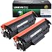 LINKYO Compatible Toner Cartridge Replacement for HP 12A Q2612A (Black, 2-Pack)