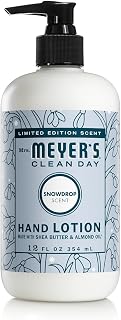 MRS. MEYER'S CLEAN DAY Hand Lotion, Snowdrop Scent, 12 Ounce Bottle