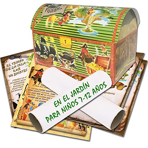 Búsqueda del tesoro en el jardín - en la playa o casa/jardín – 7-12 años - para fiestas de cumpleaños – juegos para niños