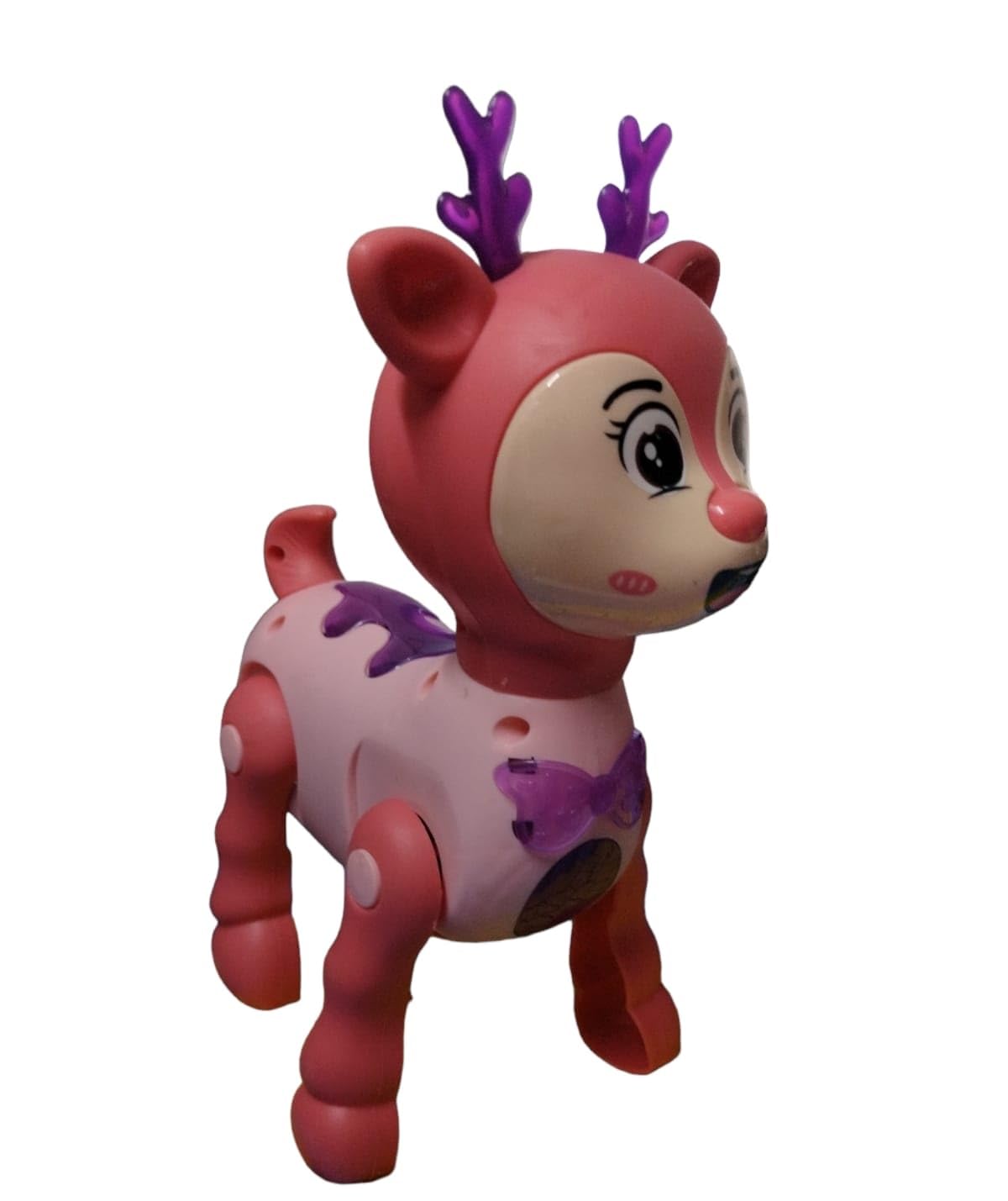 TEMSON Cute Clever Deer Toy/Lights Toys for Kids(Small)