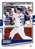 2020 Donruss #63 Michael Conforto New York Mets Baseball Card