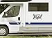 RV State Map Sticker - 11