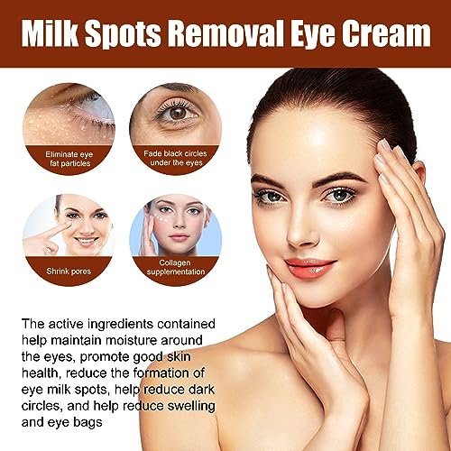 Milia Removal Eye Creams,Milia Spots Removal Eye Cream,Milia Remover,Firming Anti Wrinkle Whitening Eye Cream,Smooth Milia Eyes Cream,Milia Spot Care Cream,15g - Image 4