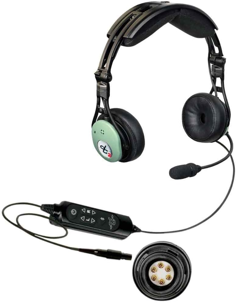 PRO-X2 ANR Aviation Headset 6-Pin Panel Powered - Bluetooth