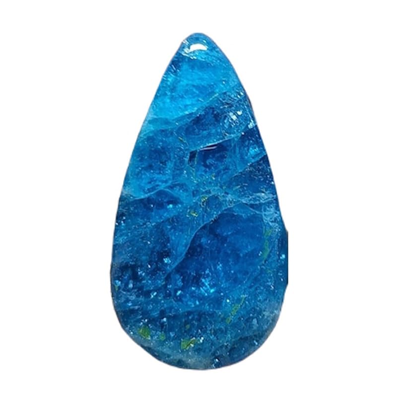 Apatite poire 25x12x4mm pour imaginer et fabriquer votre propre bague artisanale