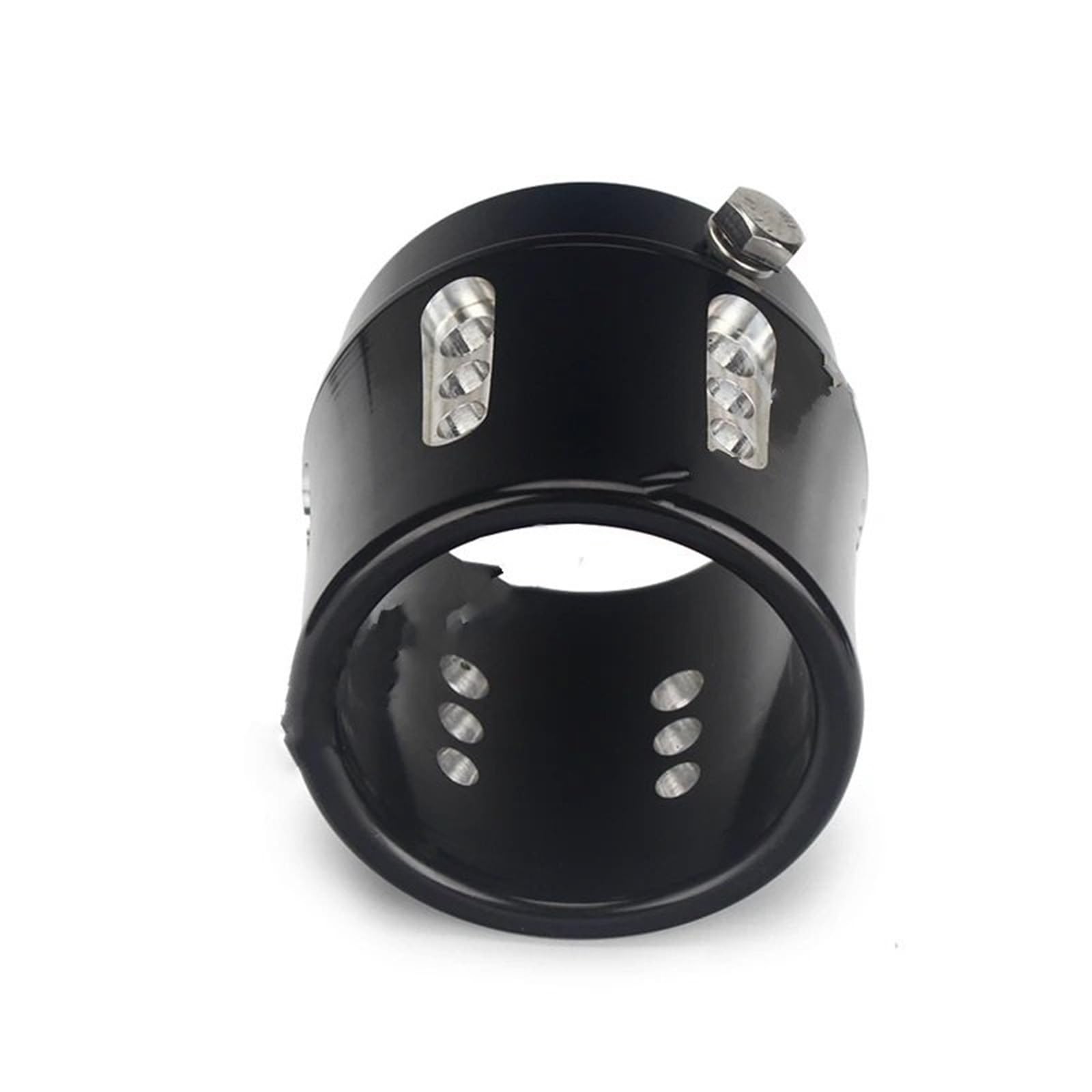 końcówka wydechu 2,5" Końcówka rury wydechowej CNC aluminiowa końcówka tłumika wydechowego do Harley'a pasuje BMW R80 układ wydechowy samochodowy(1pcs 1.75 inch)