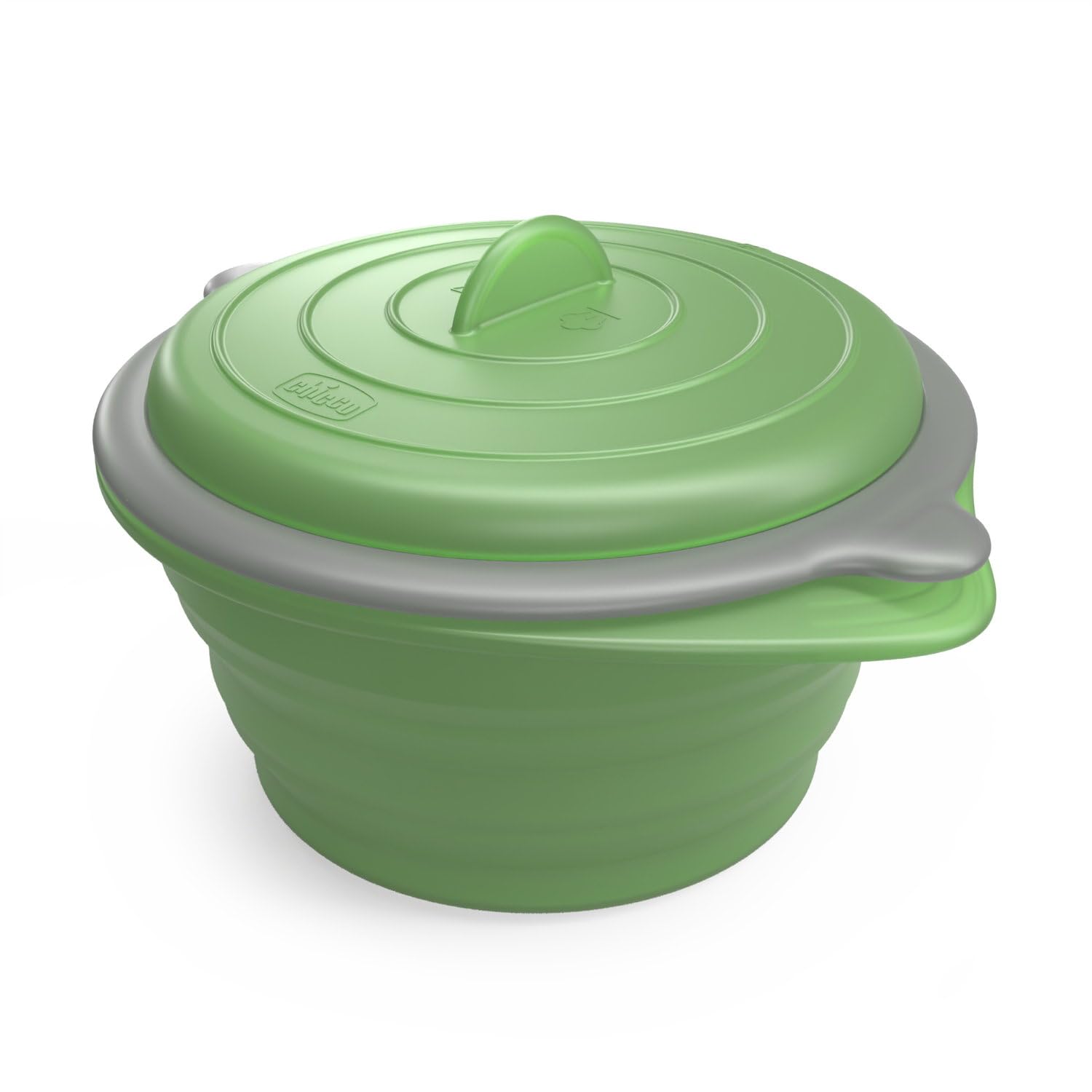 Chicco Papillote Silicone Pliable, pour la cuisson des aliments à la vapeur, Préserve les nutriments, Utilisable au Micro-ondes ou sur une Casserole, 100% Silicone, Lavable au Lave-vaisselle, 0 mois+