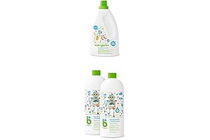 Unscented, Gentle Liquid Baby Laundry Detergent and Dish Soap