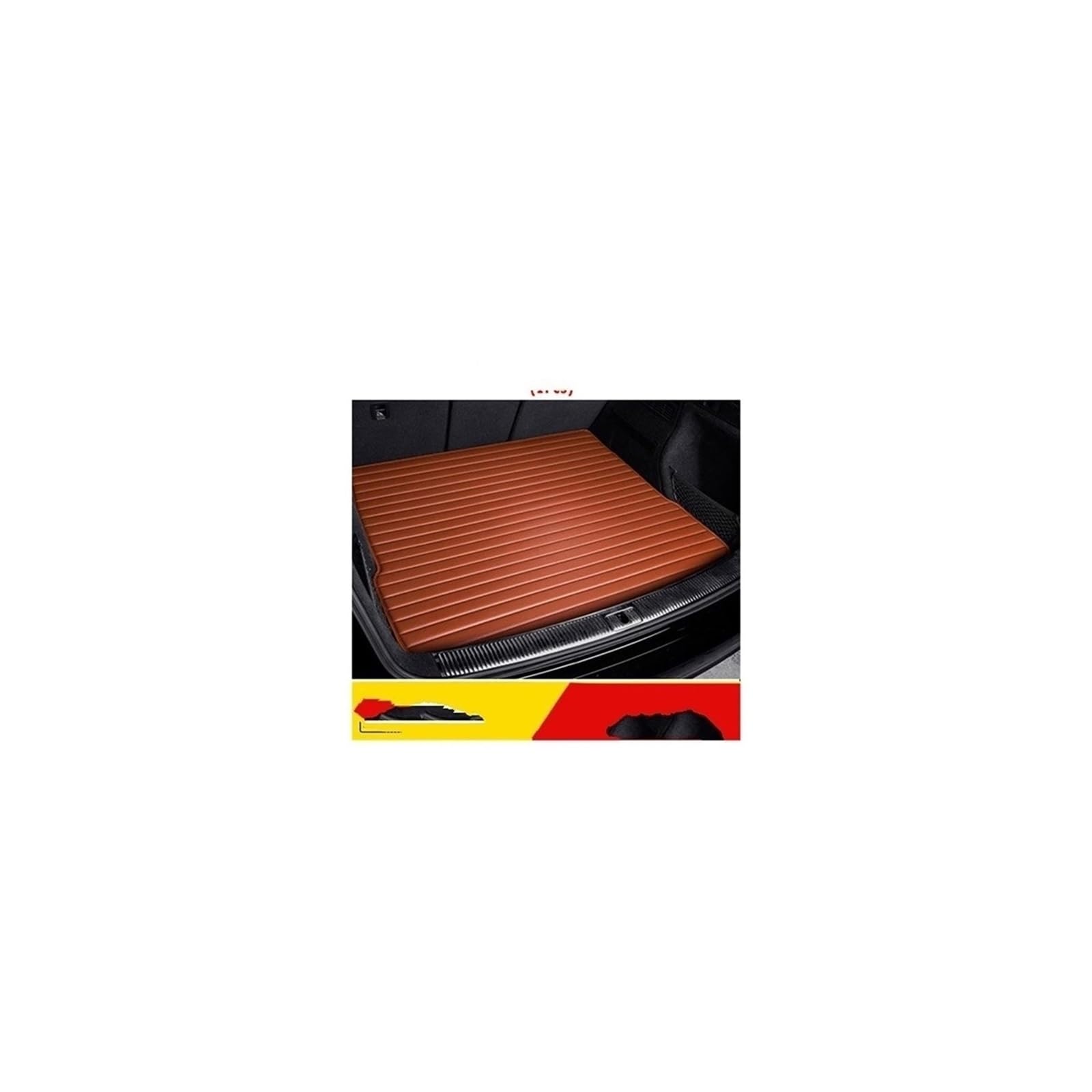 Auto Tappetino Baule Per Chrysler Per 300C Per 200 Pacifica Tappetino Per Bagagliaio Per Auto In Stile Personalizzato Con Strisce Di Tappeti Impermeabili Speciali(B)