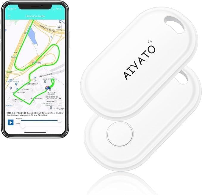 スマートトラッカー AIYATO 紛失防止 GPS タグ