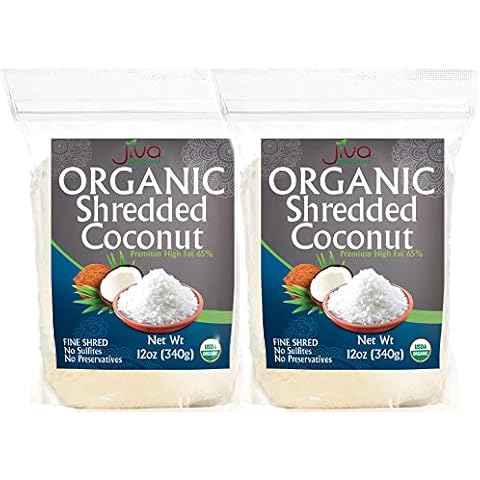 Organic Shredded Coconut Unsweetened 12oz (Pack of 2) Cover