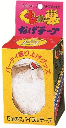 Amazon.co.jp: くもの巣投げテープ （白） 12個セット : おもちゃ