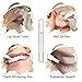 WEBBYBEAR 100 Pieces 3 ml Empty Cuticle Oil Pen, Empty Nail Oil Pen, Transparent Twist Pens with Brush Tip, Cosmetic Lip Gloss Containers Eyelash Growth Liquid Tube, with 5 Stickers