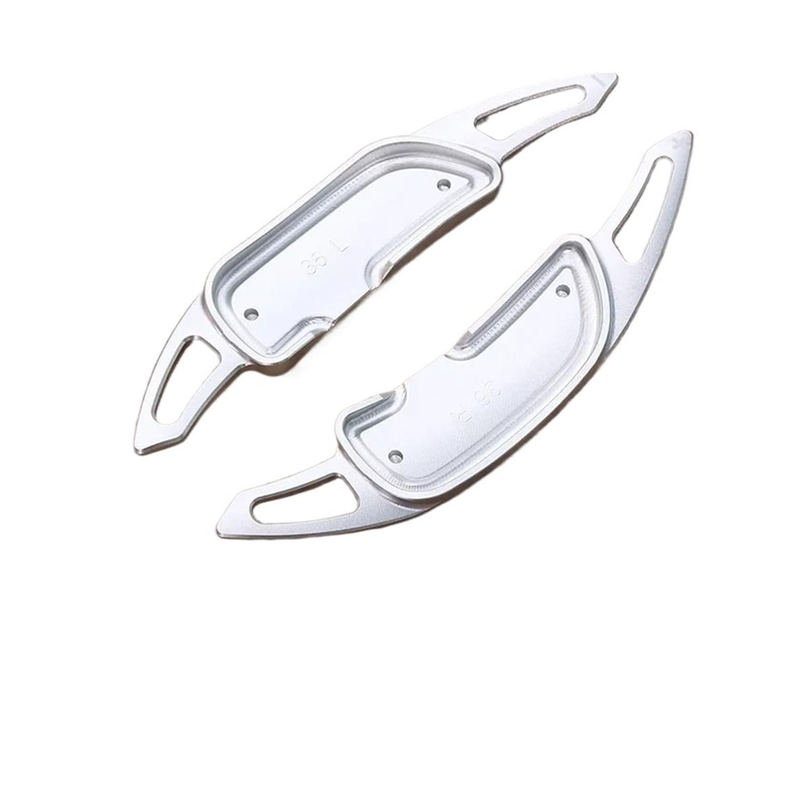 Plmnhss Silver Car Steering Wheel Shift Paddle Blade For Amg For A35 For A35l For Cla For C43 For E43 For S63 Car Steering Wheel Shift Paddle Shifter