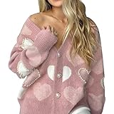 [ Style Details ] Make a statement at the next soiree without having to say a word. The heart pattern on this baby speaks volumes about how untouchable your style truly is. [ Product Details ] - Soft fuzzy knit finished - V-neckline - Dropped shoulde...