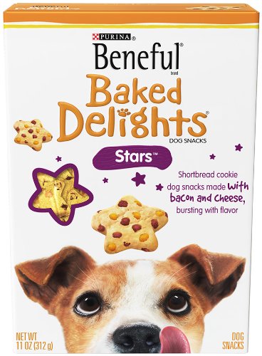 Beneful Purina Baked Delights Stars, 11 oz